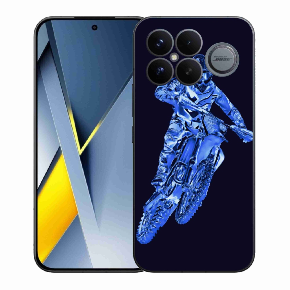 Gelový kryt mmCase na Xiaomi Poco F8 Ultra - motocross 1