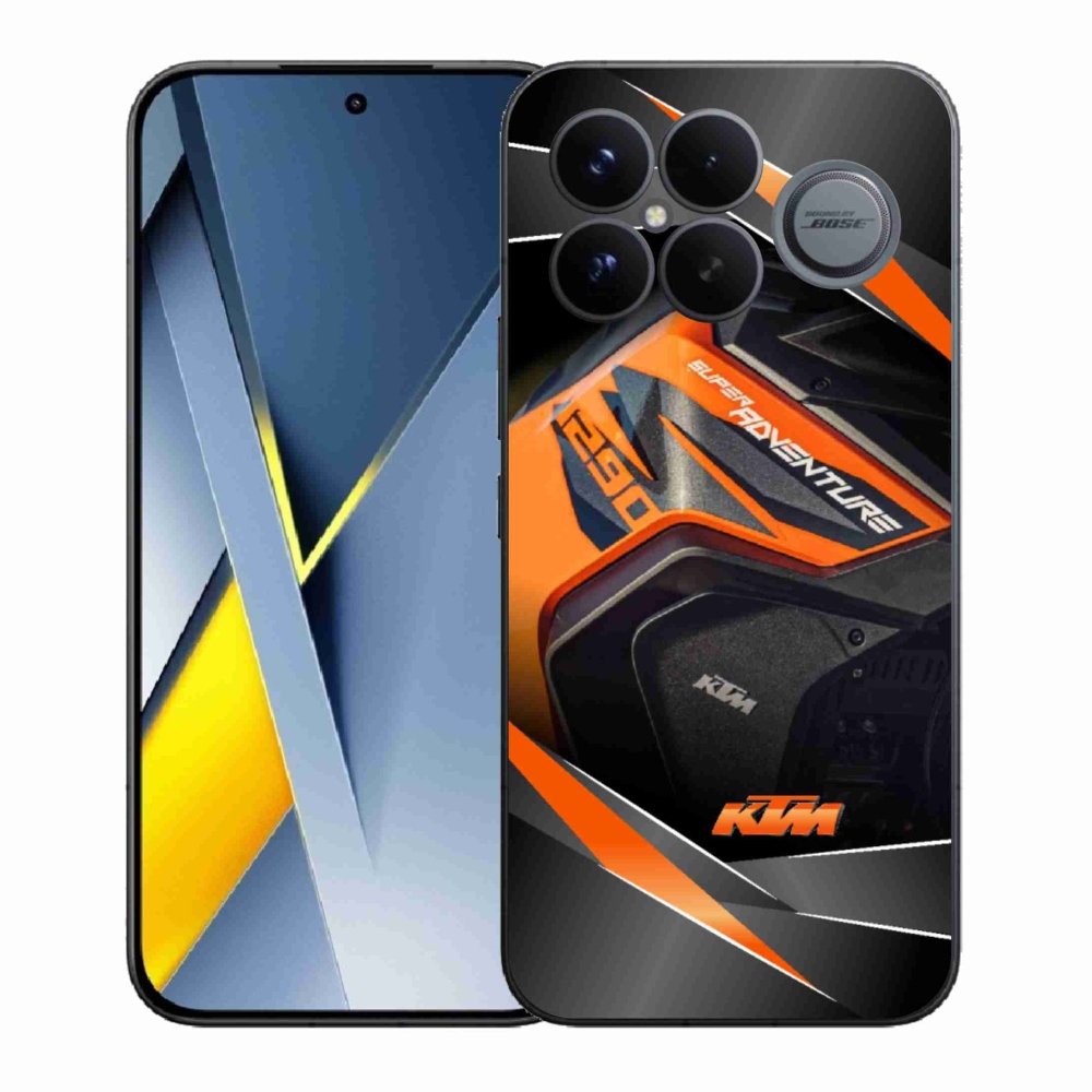 Gelový kryt mmCase na Xiaomi Poco F8 Ultra - motorka ktm