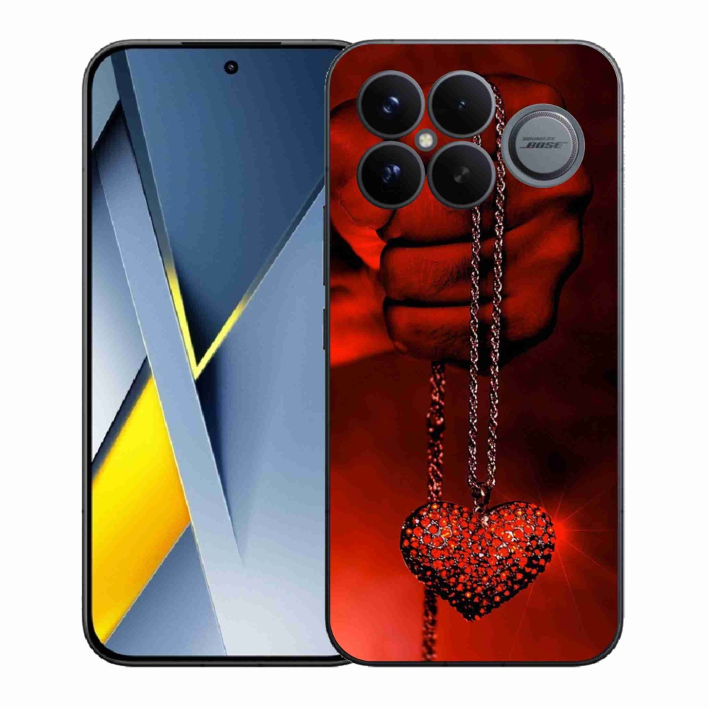 Gelový kryt mmCase na Xiaomi Poco F8 Ultra - náhrdelník