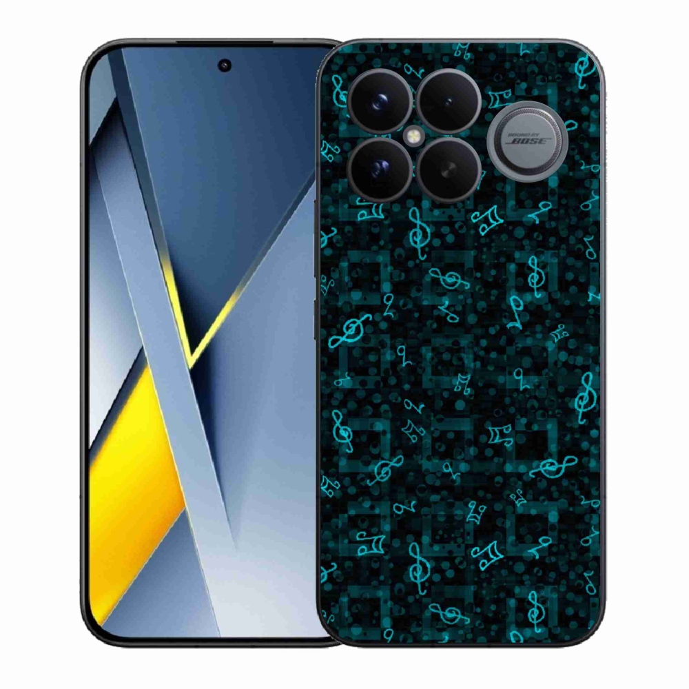 Gelový kryt mmCase na Xiaomi Poco F8 Ultra - noty 1