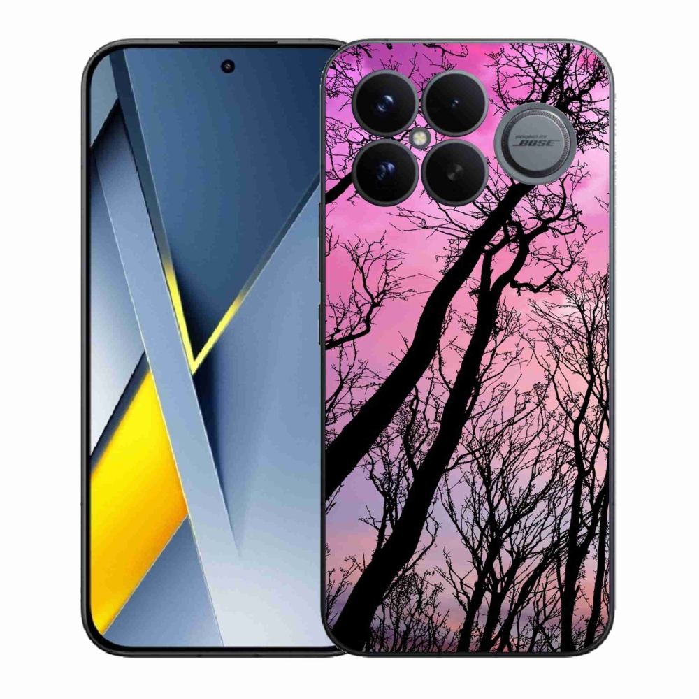 Gelový kryt mmCase na Xiaomi Poco F8 Ultra - opadané stromy