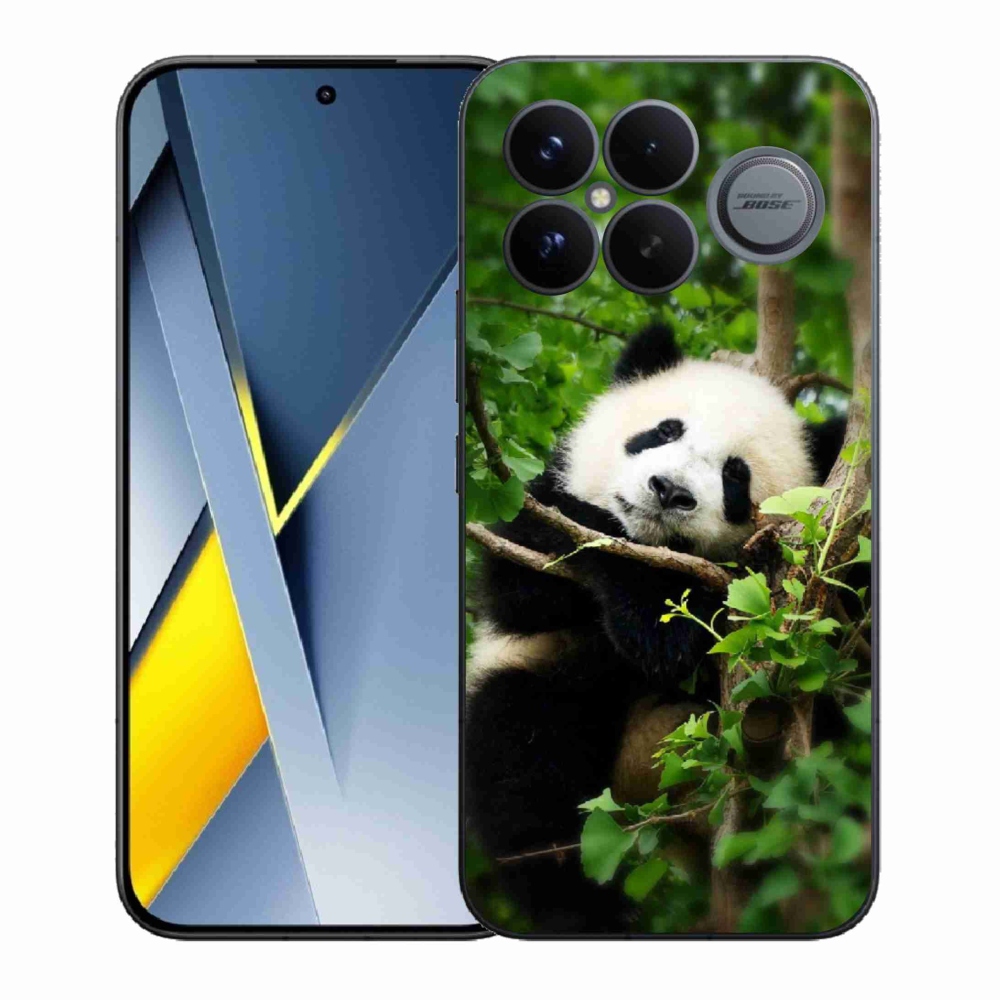 Gelový kryt mmCase na Xiaomi Poco F8 Ultra - panda