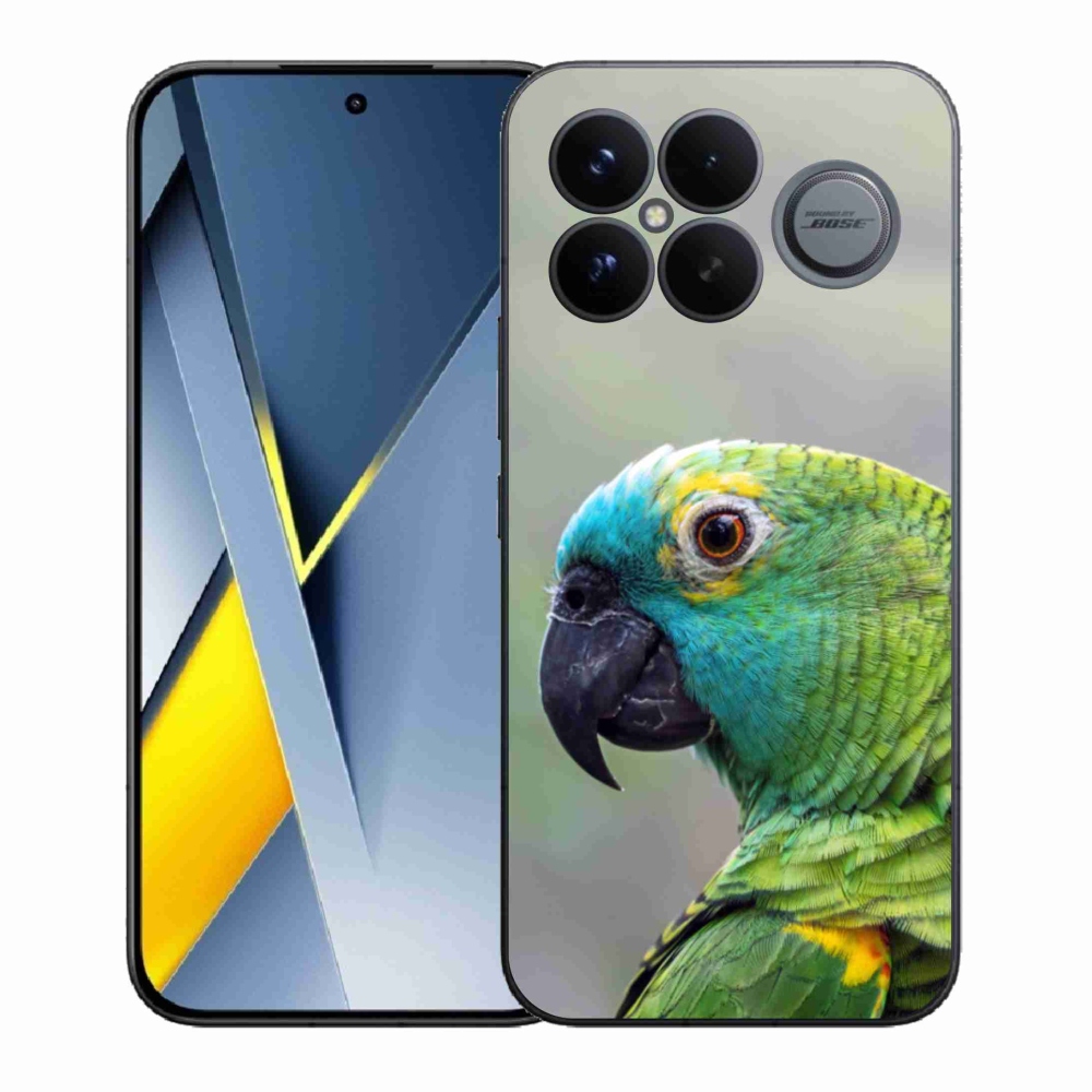 Gelový kryt mmCase na Xiaomi Poco F8 Ultra - papoušek amazoňan