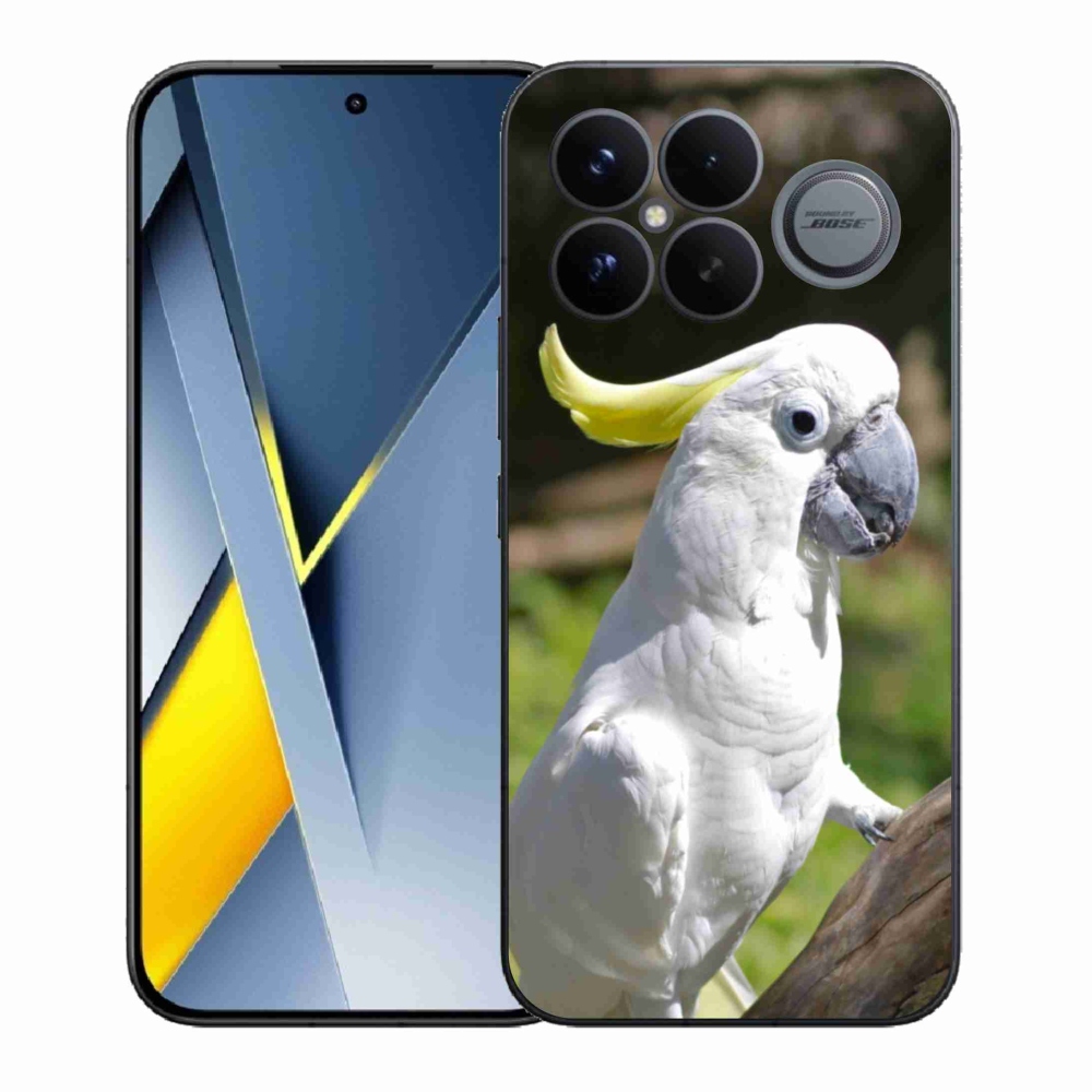 Gelový kryt mmCase na Xiaomi Poco F8 Ultra - papoušek kakadu 2