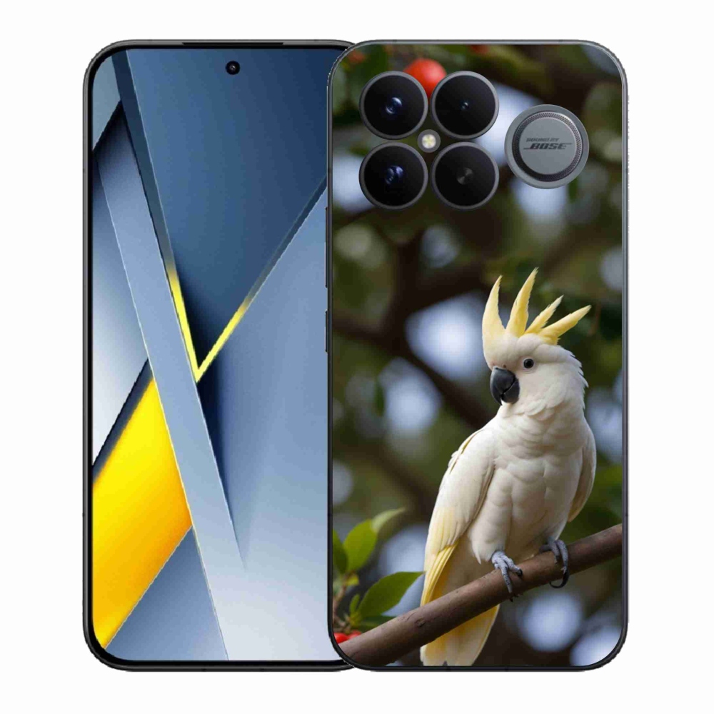 Gelový kryt mmCase na Xiaomi Poco F8 Ultra - papoušek kakadu 3