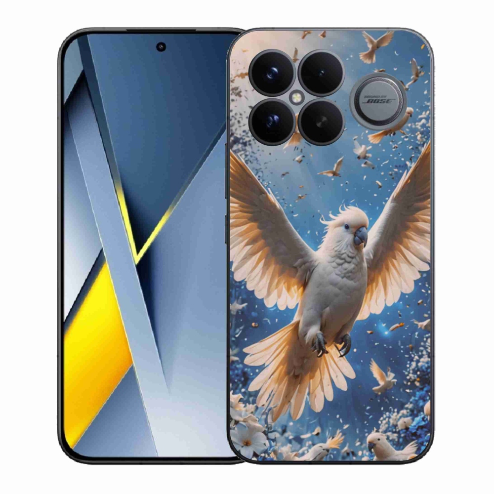 Gelový kryt mmCase na Xiaomi Poco F8 Ultra - papoušek kakadu