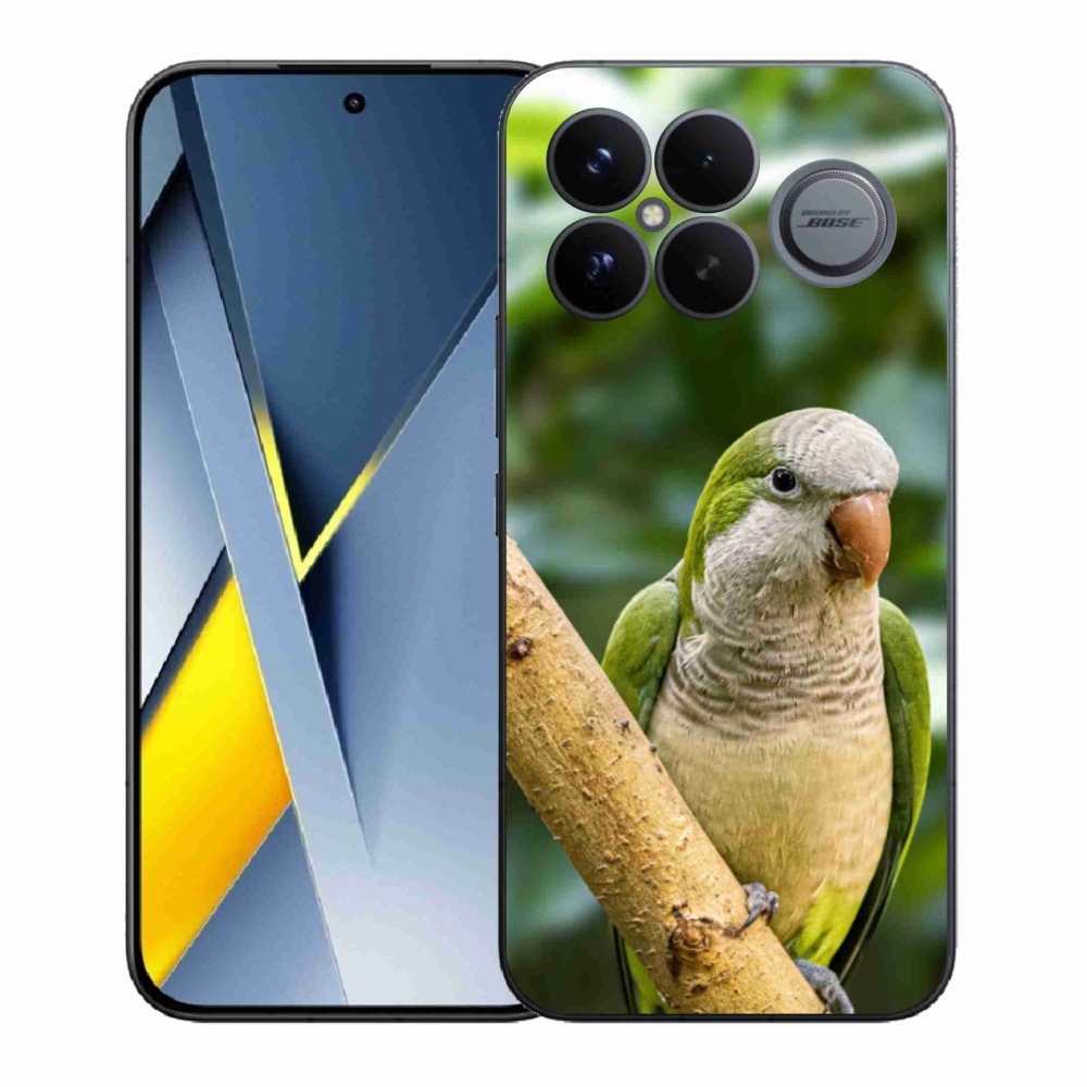 Gelový kryt mmCase na Xiaomi Poco F8 Ultra - papoušek mníšek