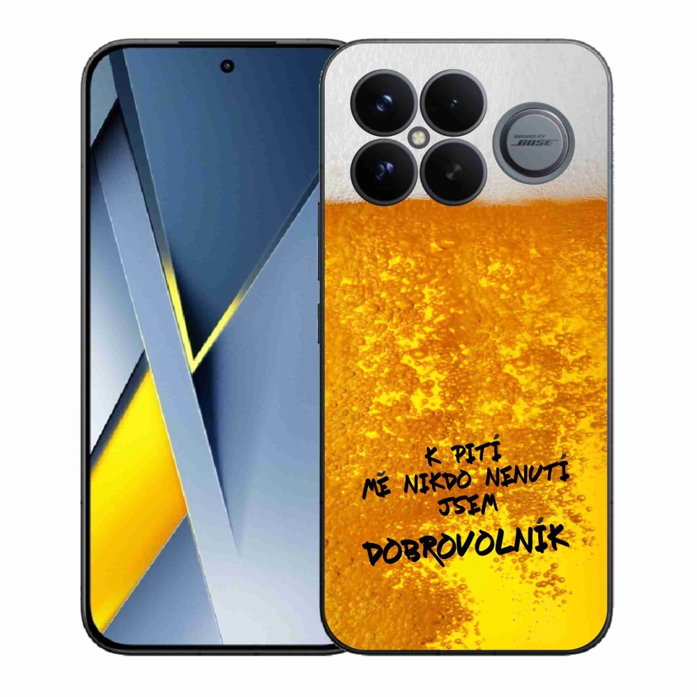 Gelový kryt mmCase na Xiaomi Poco F8 Ultra - pivní motiv 4