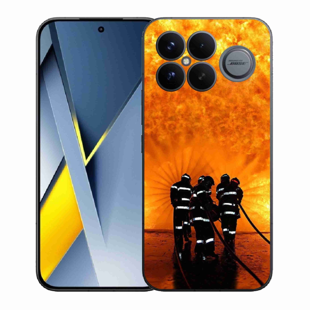 Gelový kryt mmCase na Xiaomi Poco F8 Ultra - požár