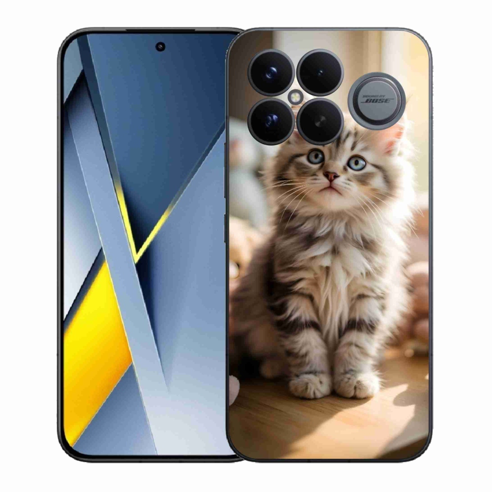 Gelový kryt mmCase na Xiaomi Poco F8 Ultra - roztomilé kotě 10