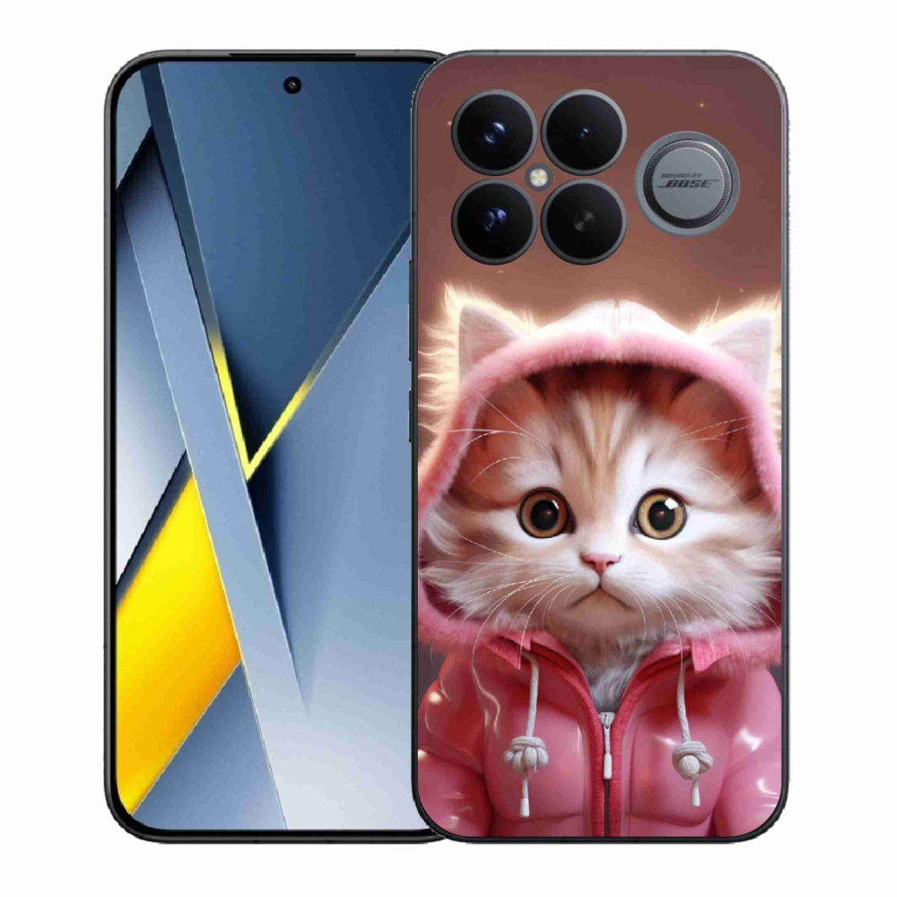 Gelový kryt mmCase na Xiaomi Poco F8 Ultra - roztomilé kotě 3