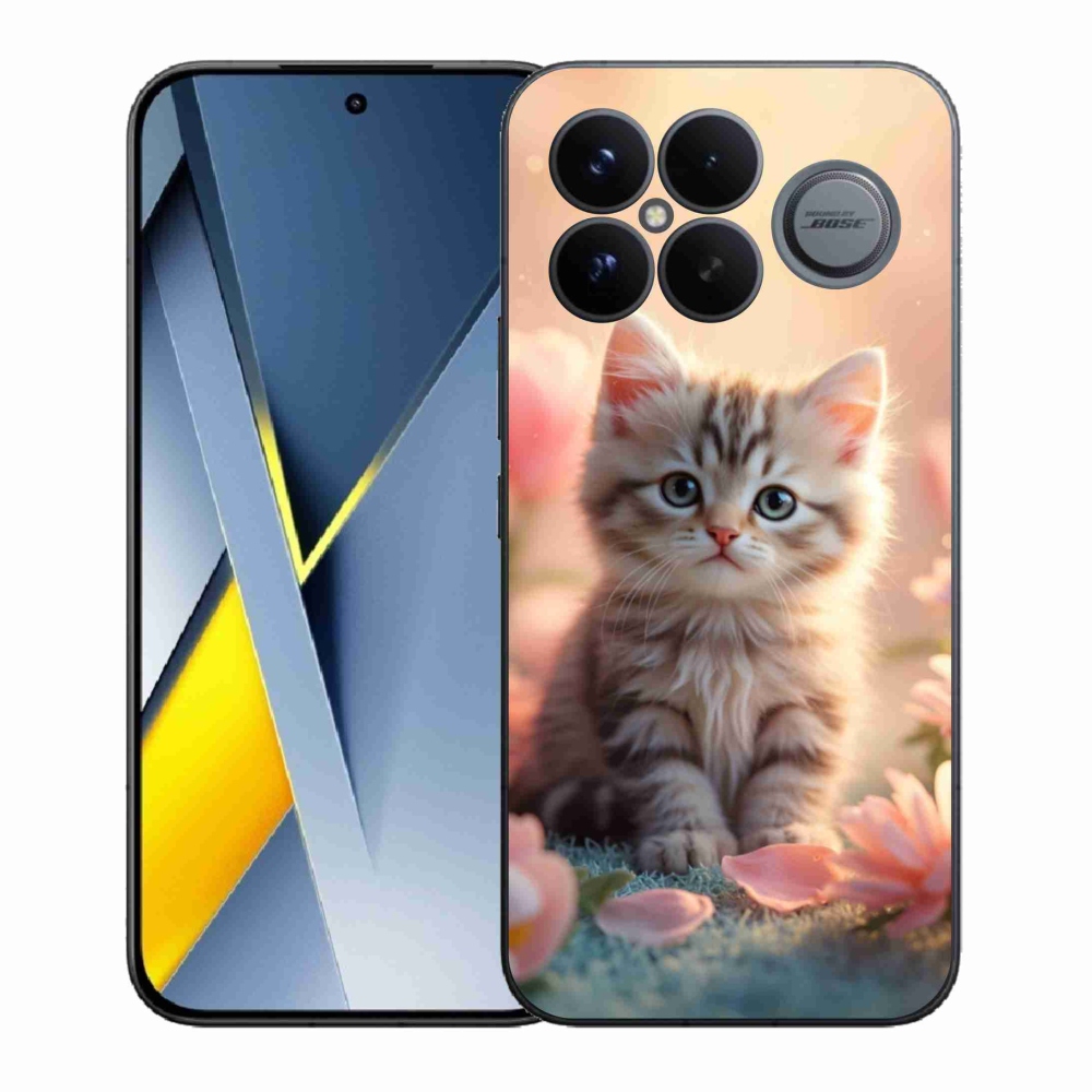 Gelový kryt mmCase na Xiaomi Poco F8 Ultra - roztomilé kotě 8
