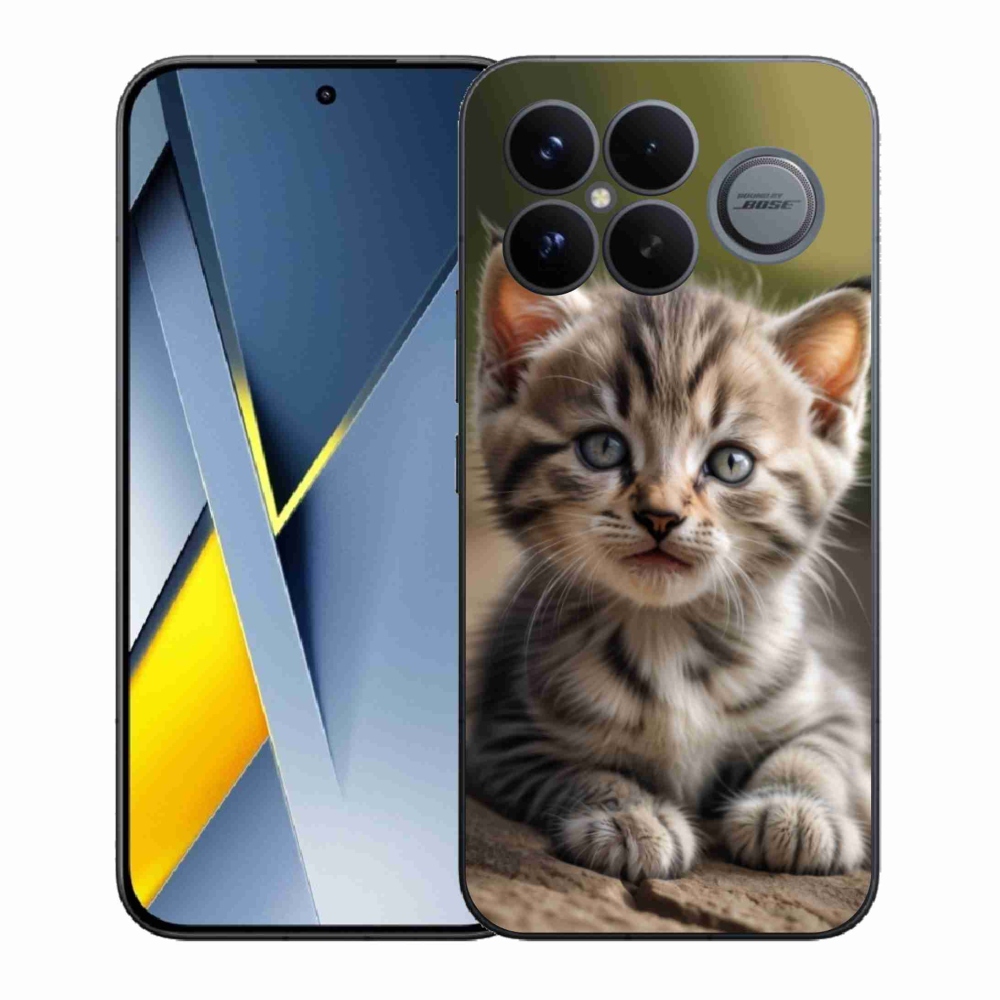 Gelový kryt mmCase na Xiaomi Poco F8 Ultra - roztomilé kotě 9