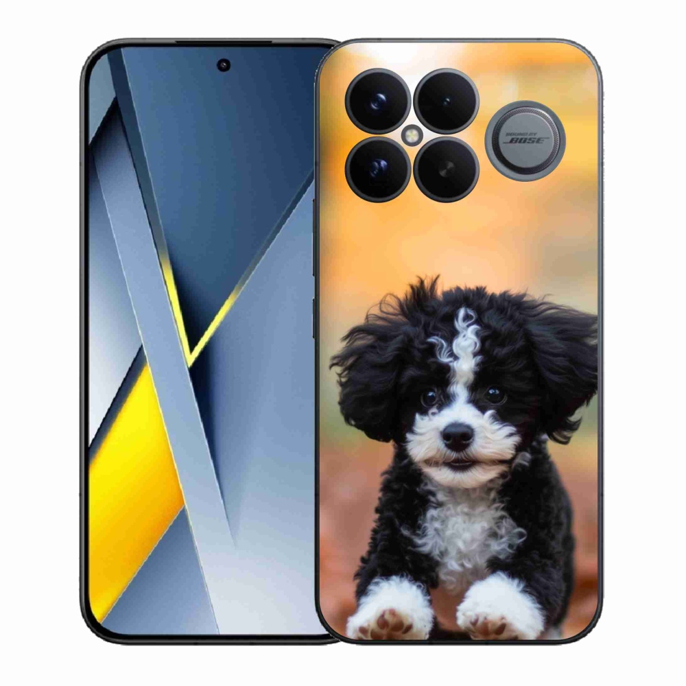 Gelový kryt mmCase na Xiaomi Poco F8 Ultra - roztomilé štěně 2