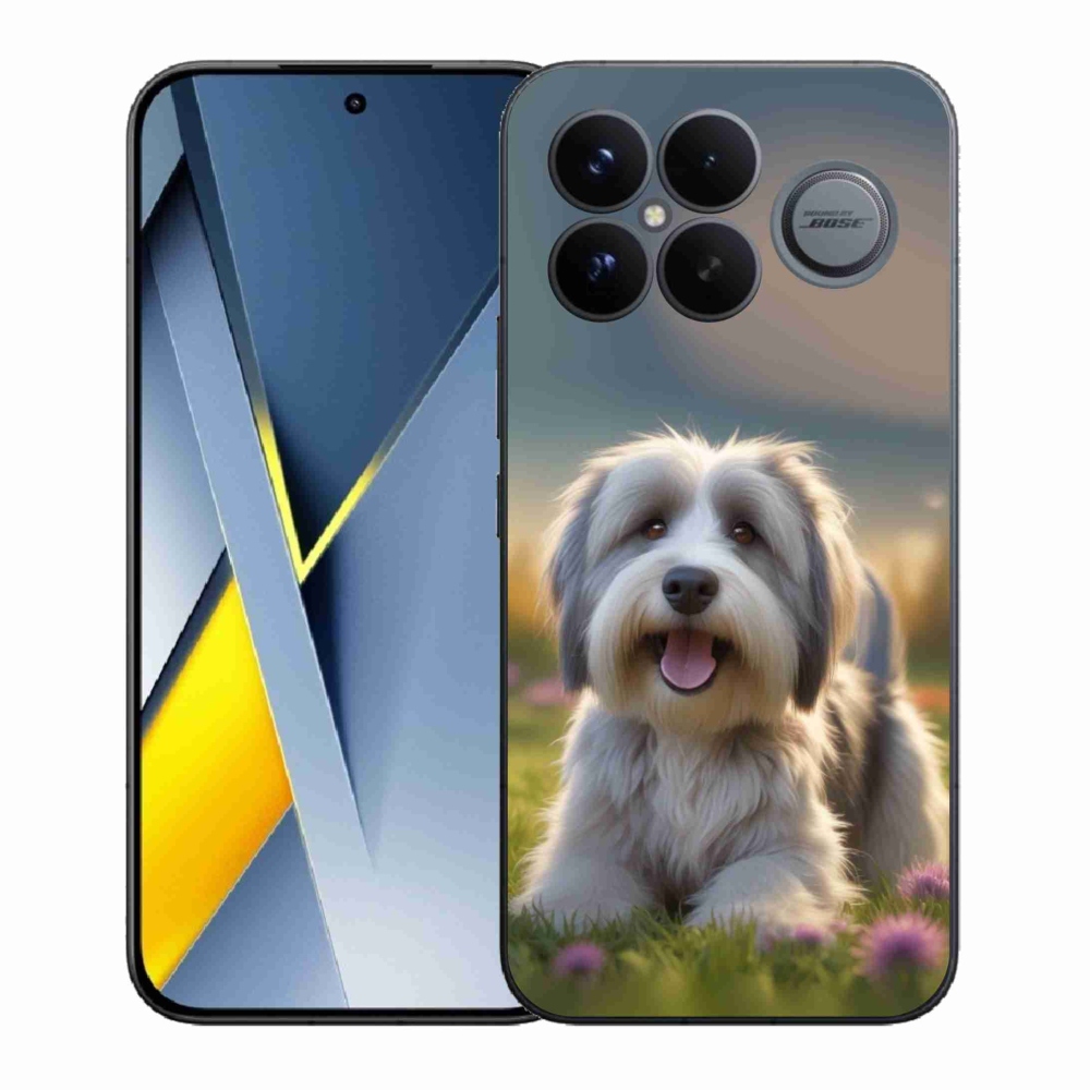 Gelový kryt mmCase na Xiaomi Poco F8 Ultra - roztomilý havanský psík