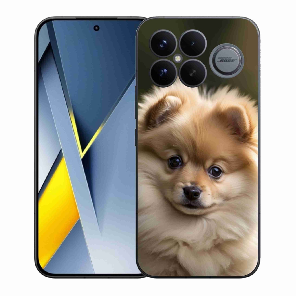 Gelový kryt mmCase na Xiaomi Poco F8 Ultra - roztomilý pomeranian 2