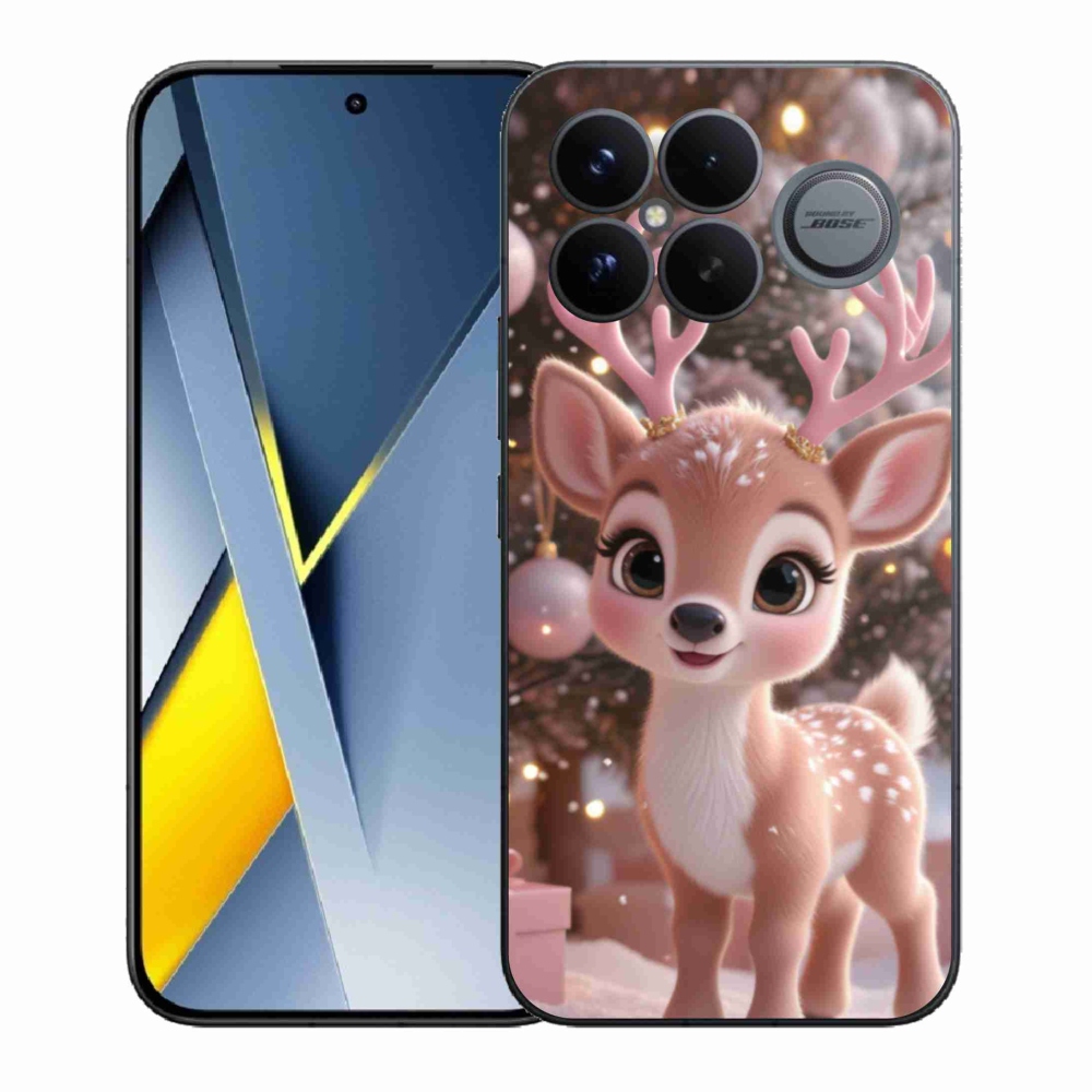 Gelový kryt mmCase na Xiaomi Poco F8 Ultra - roztomilý sob