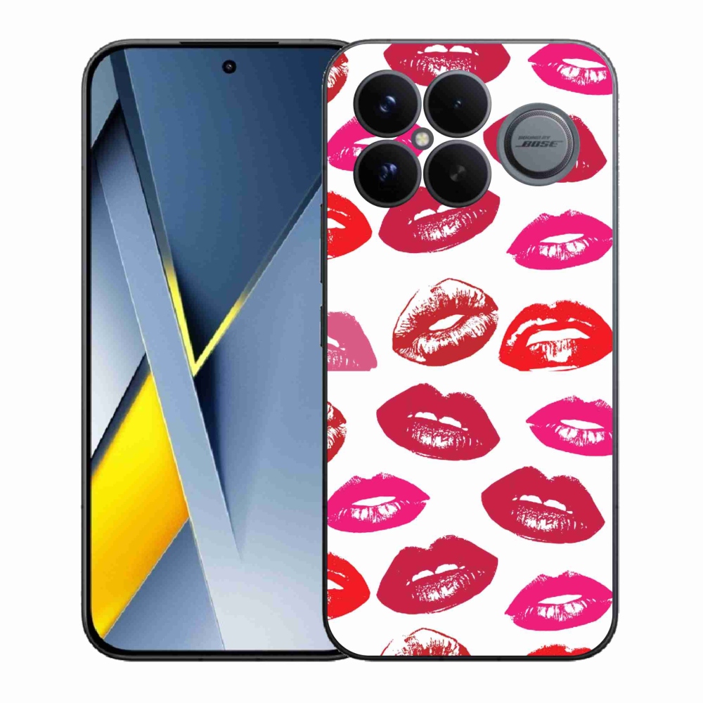 Gelový kryt mmCase na Xiaomi Poco F8 Ultra - rty