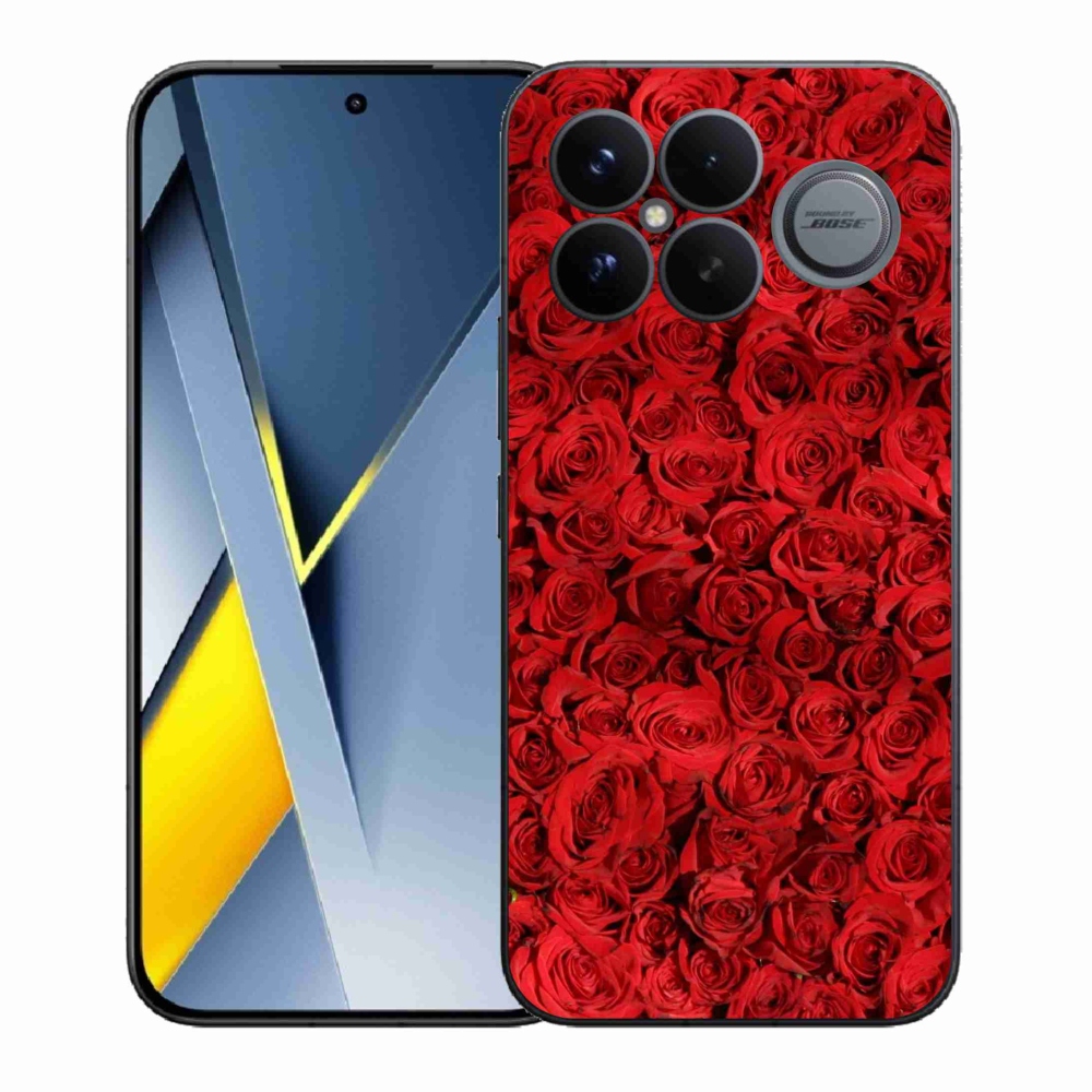 Gelový kryt mmCase na Xiaomi Poco F8 Ultra - růže