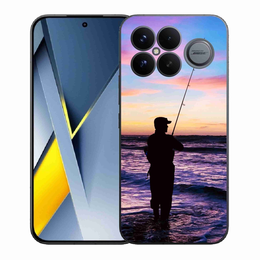 Gelový kryt mmCase na Xiaomi Poco F8 Ultra - rybaření 1