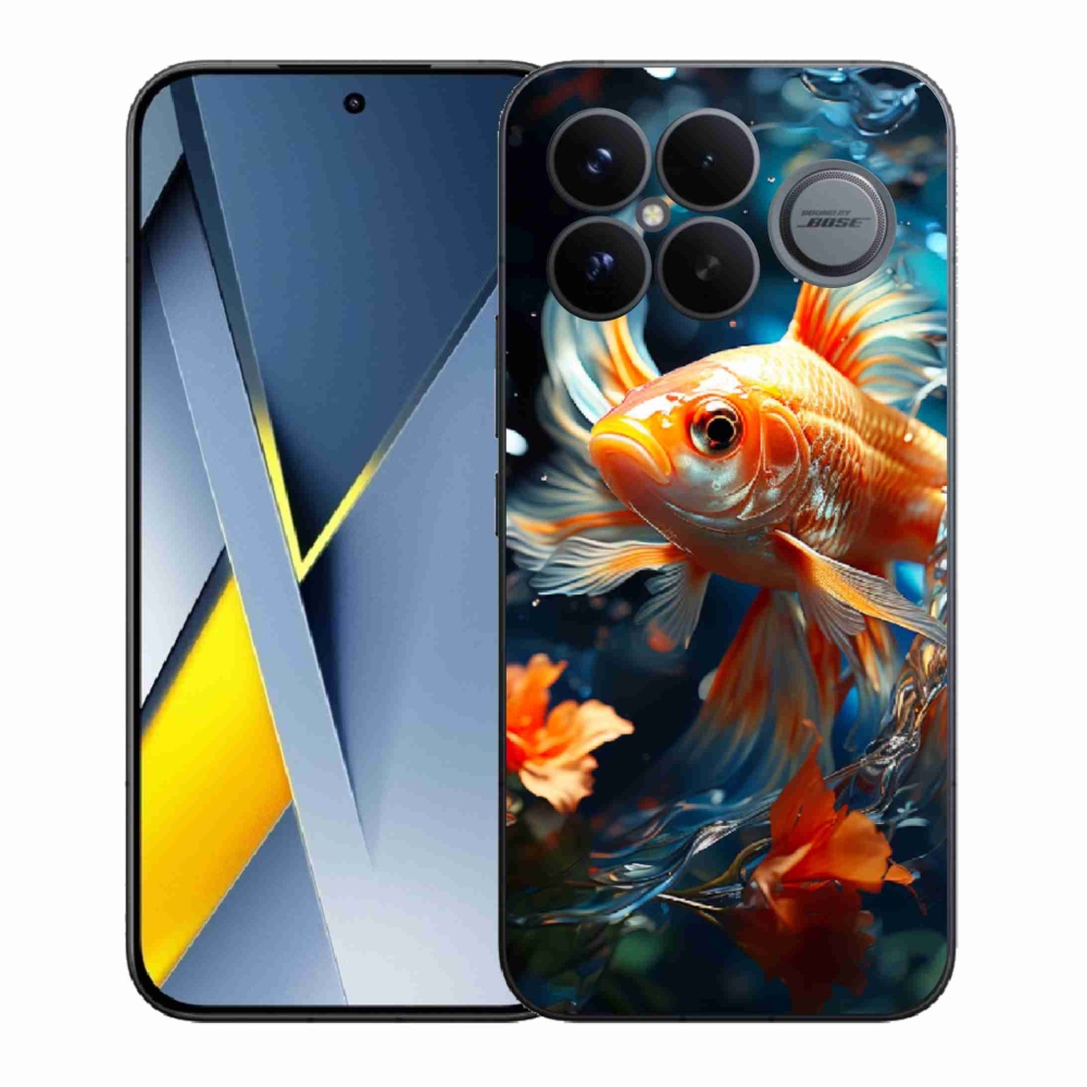 Gelový kryt mmCase na Xiaomi Poco F8 Ultra - rybka