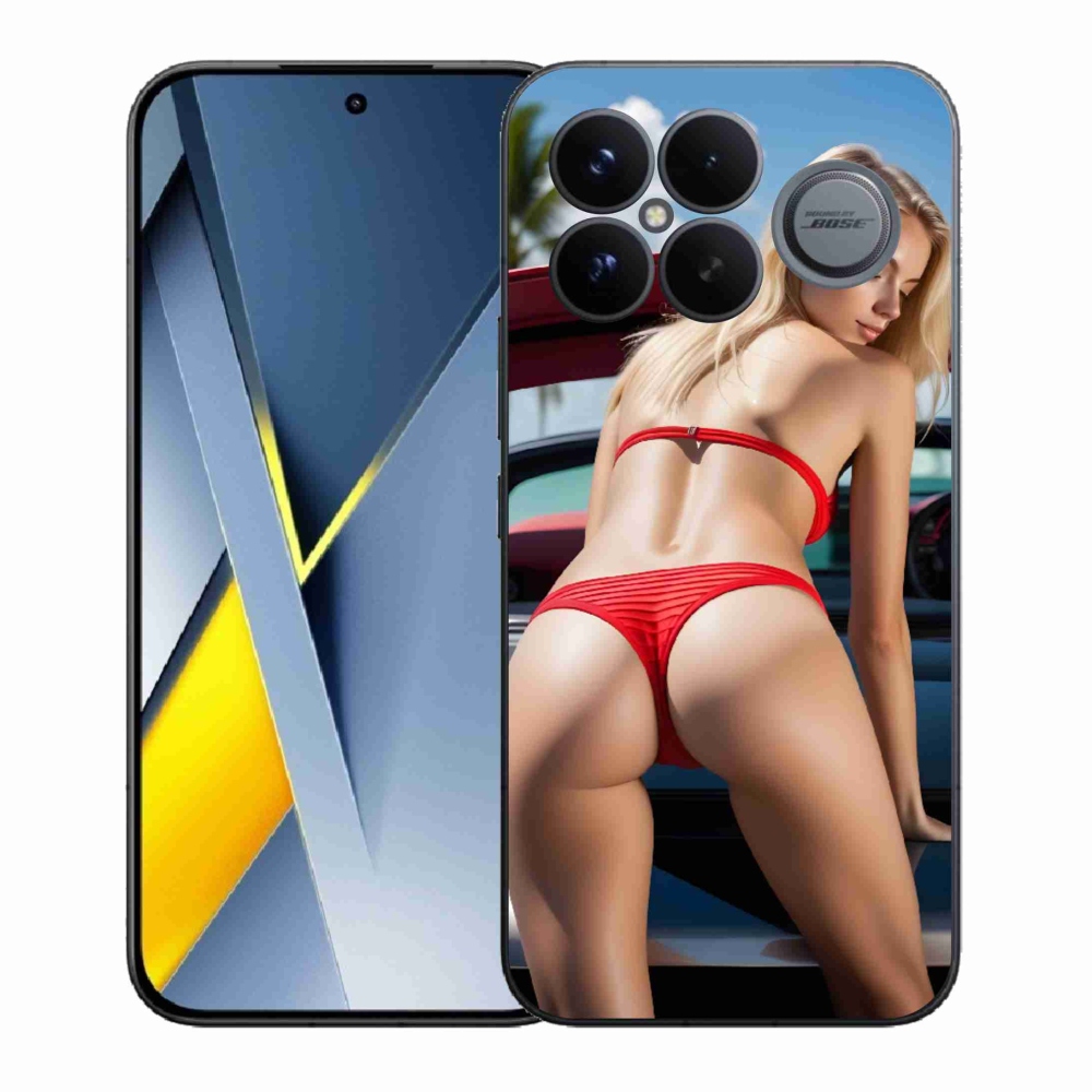 Gelový kryt mmCase na Xiaomi Poco F8 Ultra - sexy žena 2