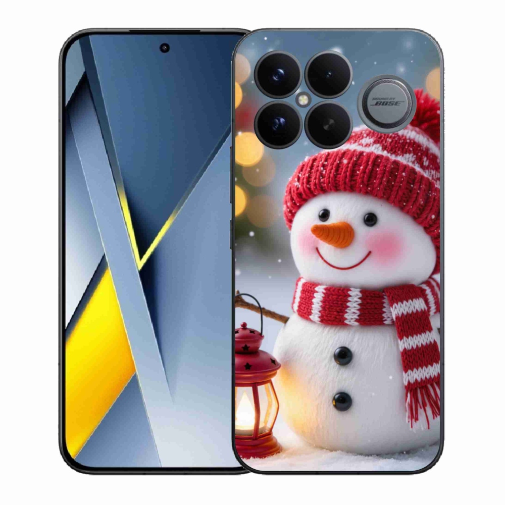 Gelový kryt mmCase na Xiaomi Poco F8 Ultra - sněhulák 2