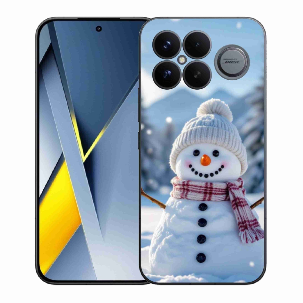 Gelový kryt mmCase na Xiaomi Poco F8 Ultra - sněhulák 3