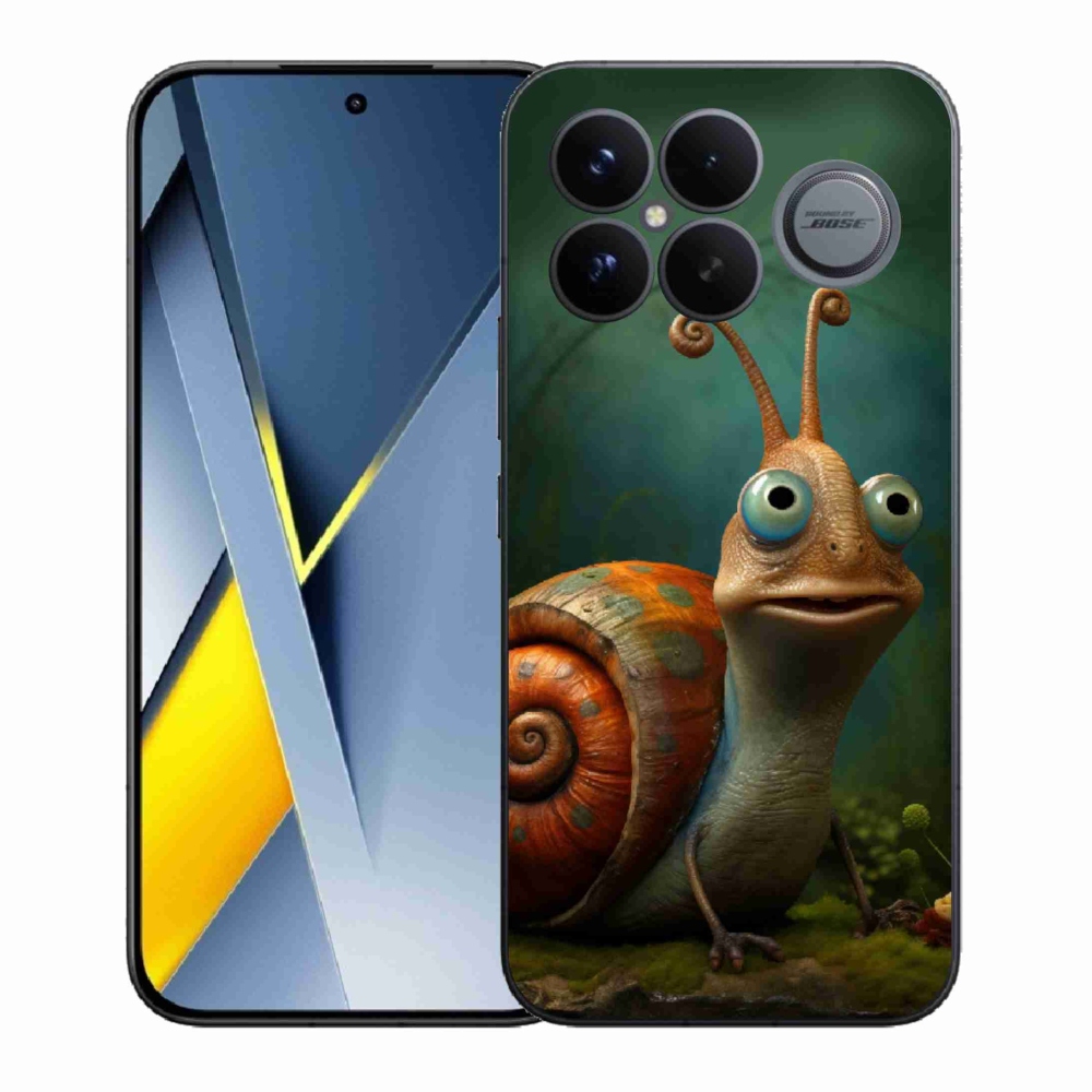 Gelový kryt mmCase na Xiaomi Poco F8 Ultra - šnek