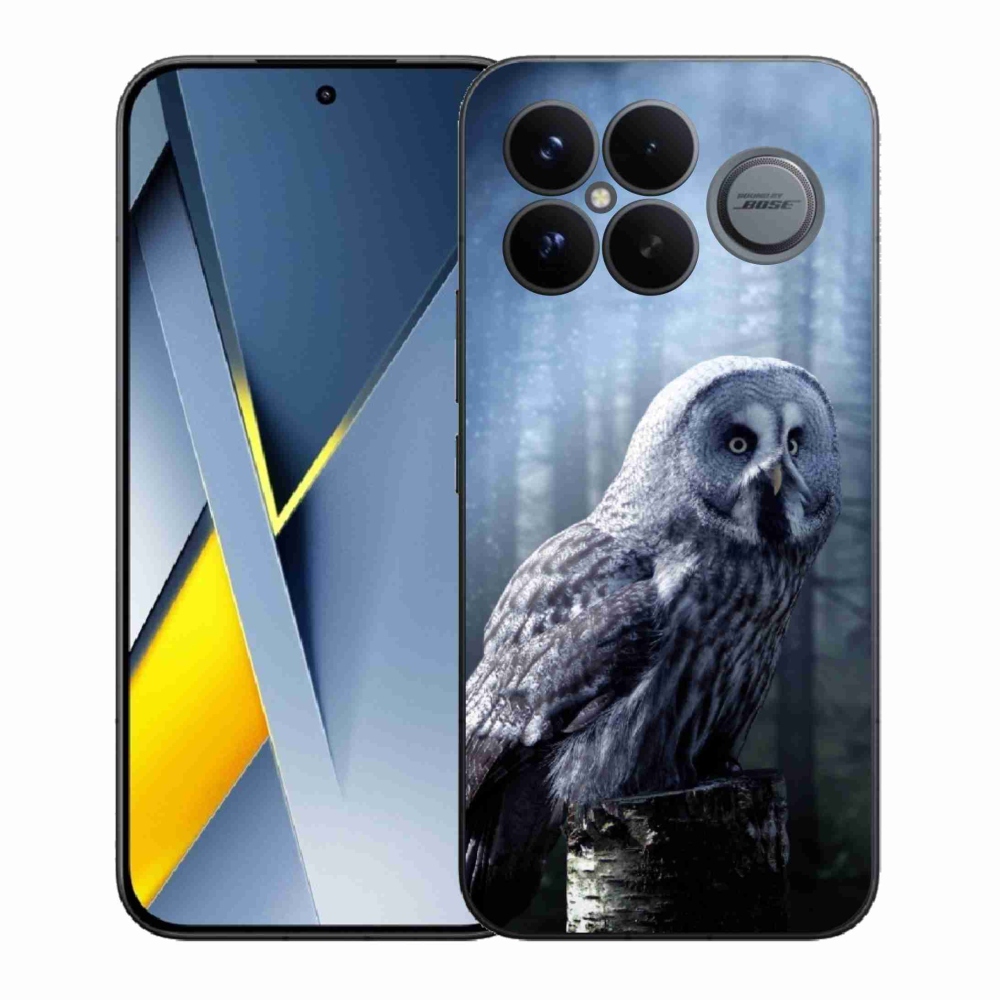 Gelový kryt mmCase na Xiaomi Poco F8 Ultra - sova