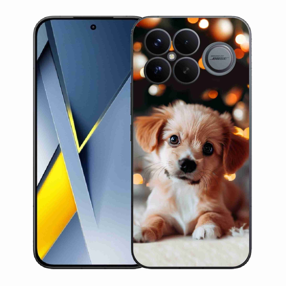 Gelový kryt mmCase na Xiaomi Poco F8 Ultra - štěňátko