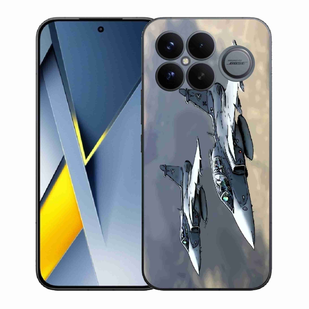 Gelový kryt mmCase na Xiaomi Poco F8 Ultra - stíhačky