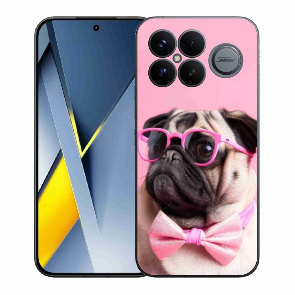 Gelový kryt mmCase na Xiaomi Poco F8 Ultra - stylový mops