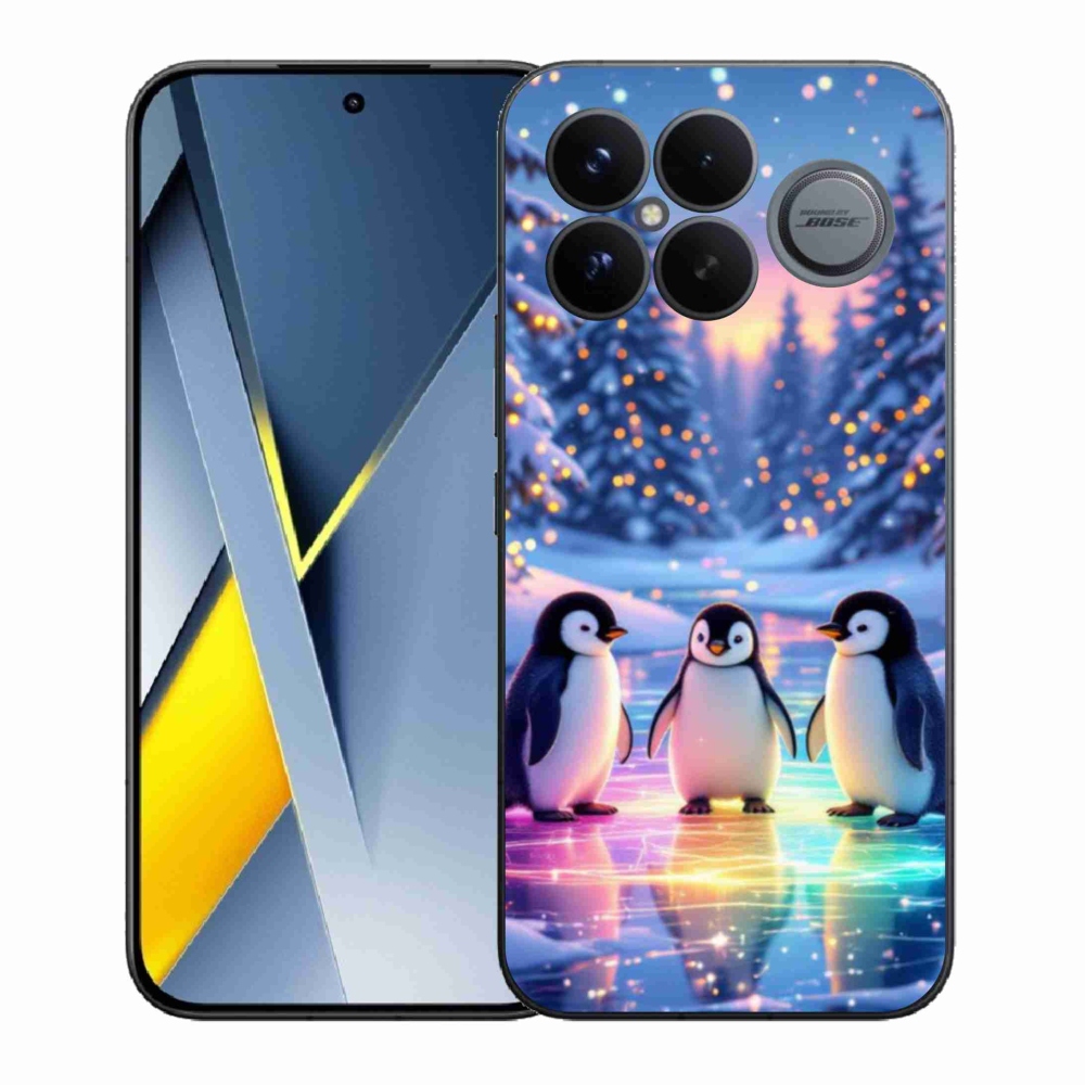 Gelový kryt mmCase na Xiaomi Poco F8 Ultra - tučnáci