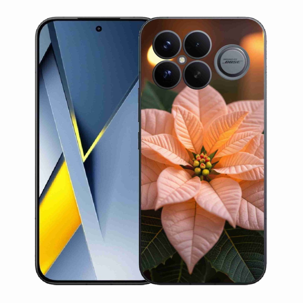 Gelový kryt mmCase na Xiaomi Poco F8 Ultra - vánoční hvězda