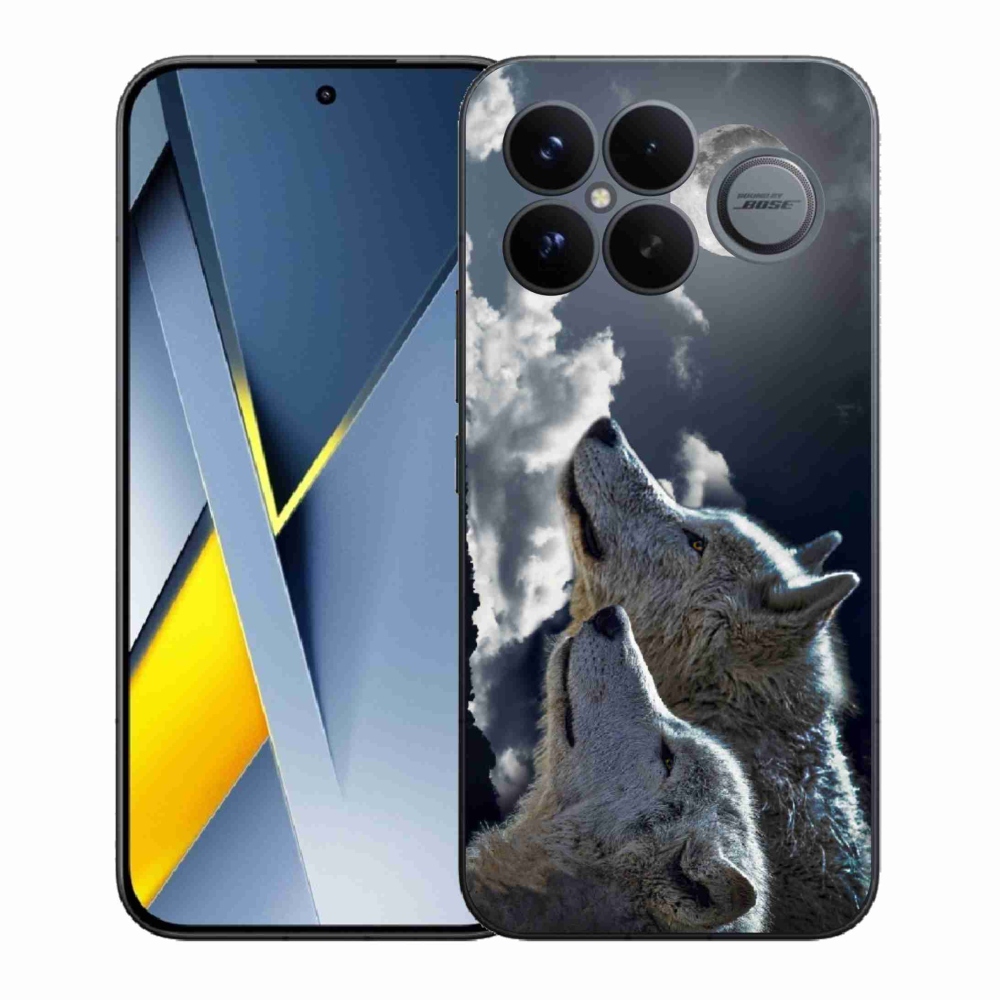 Gelový kryt mmCase na Xiaomi Poco F8 Ultra - vlci