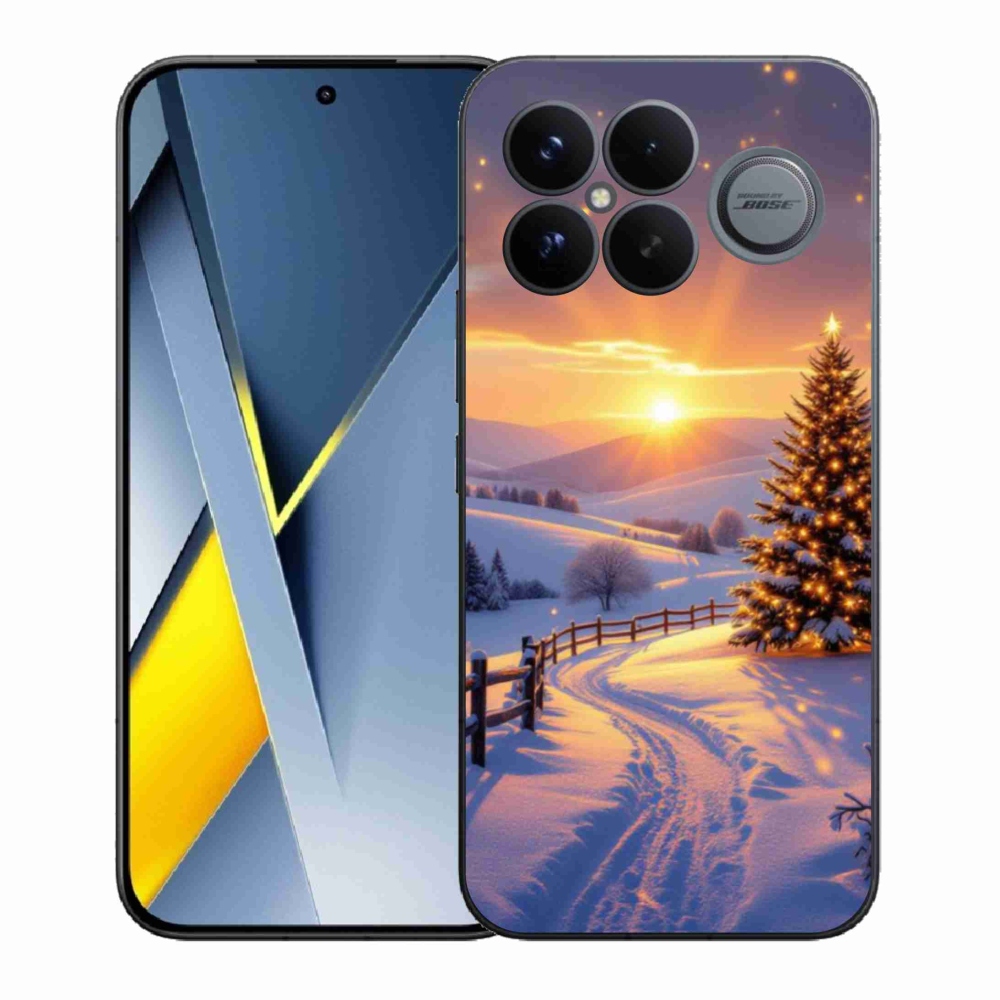 Gelový kryt mmCase na Xiaomi Poco F8 Ultra - zimní krajina
