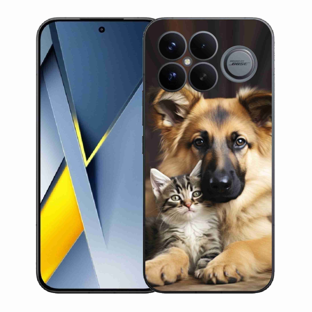 Gelový kryt mmCase na Xiaomi Poco F8 Ultra - zvířecí přátelství