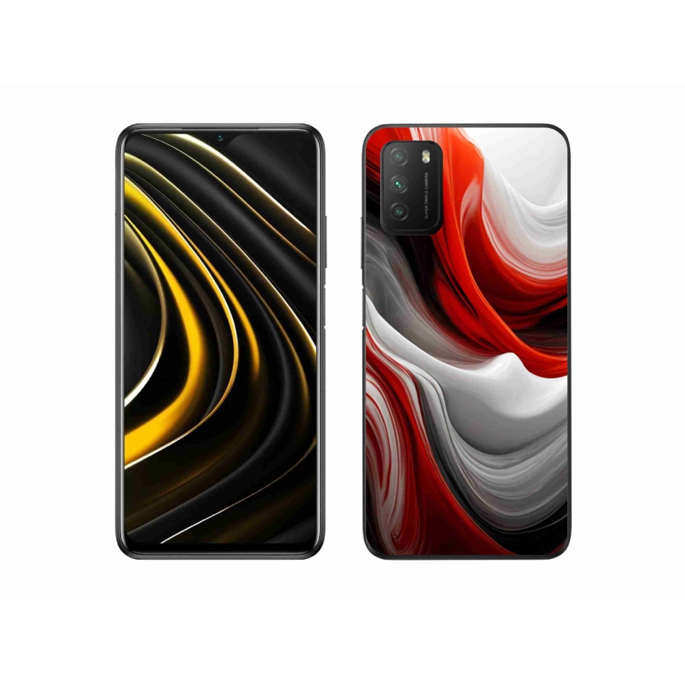 Gelový kryt mmCase na Xiaomi Poco M3 - abstraktní motiv 47