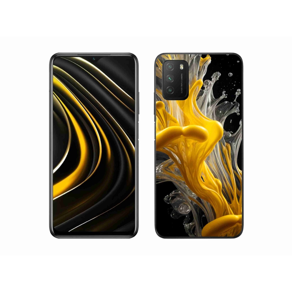 Gelový kryt mmCase na Xiaomi Poco M3 - abstraktní motiv 48