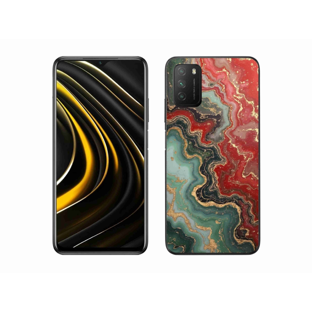 Gelový kryt mmCase na Xiaomi Poco M3 - abstraktní motiv 55
