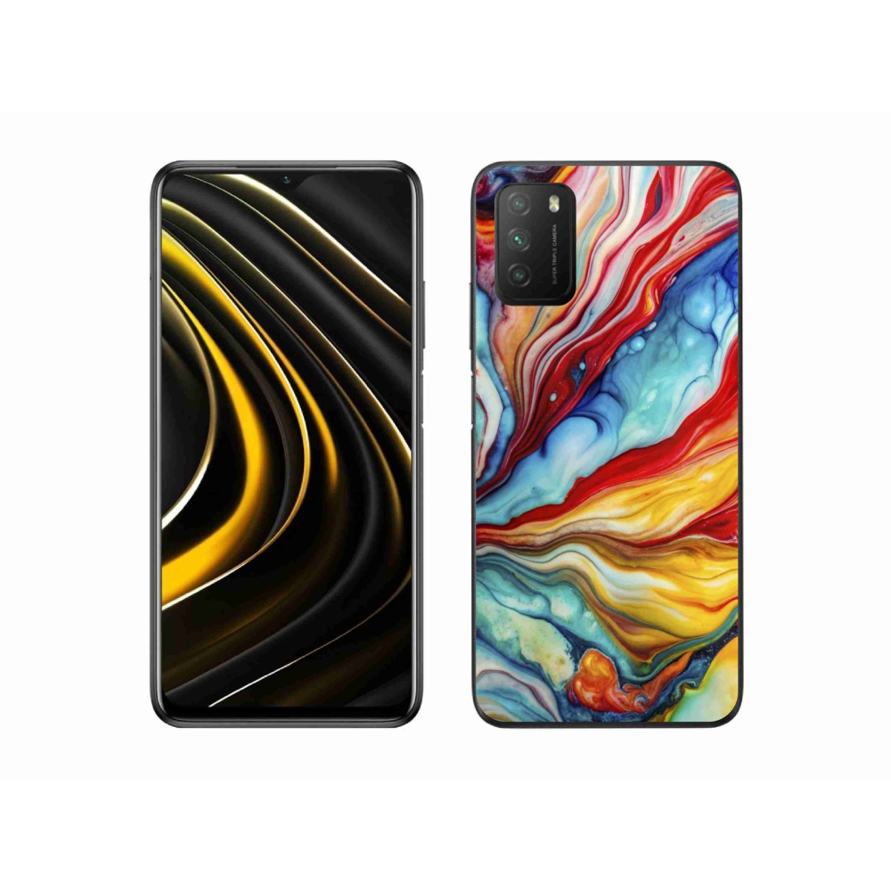 Gelový kryt mmCase na Xiaomi Poco M3 - abstraktní motiv 58