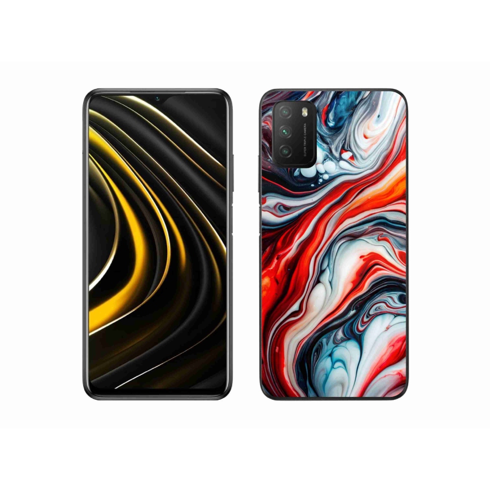 Gelový kryt mmCase na Xiaomi Poco M3 - abstraktní motiv 63