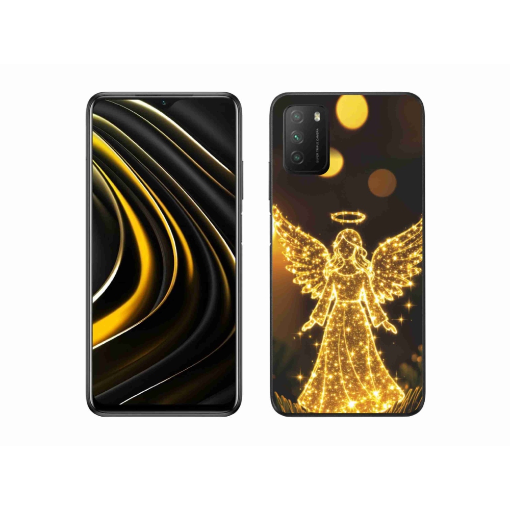 Gelový kryt mmCase na Xiaomi Poco M3 - anděl