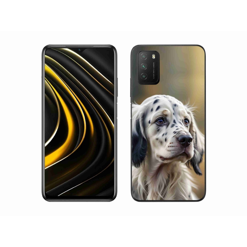 Gelový kryt mmCase na Xiaomi Poco M3 - anglický setr