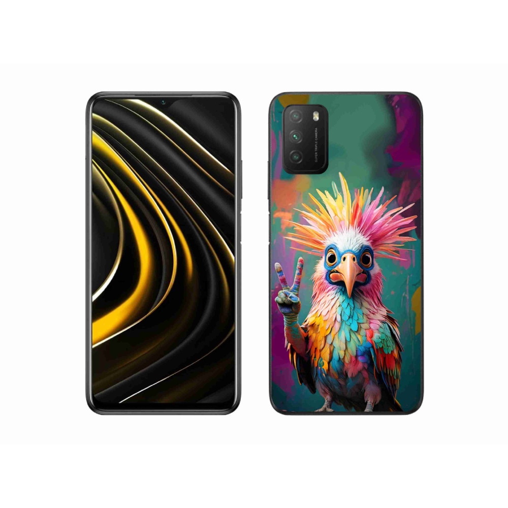 Gelový kryt mmCase na Xiaomi Poco M3 - barevný rebel