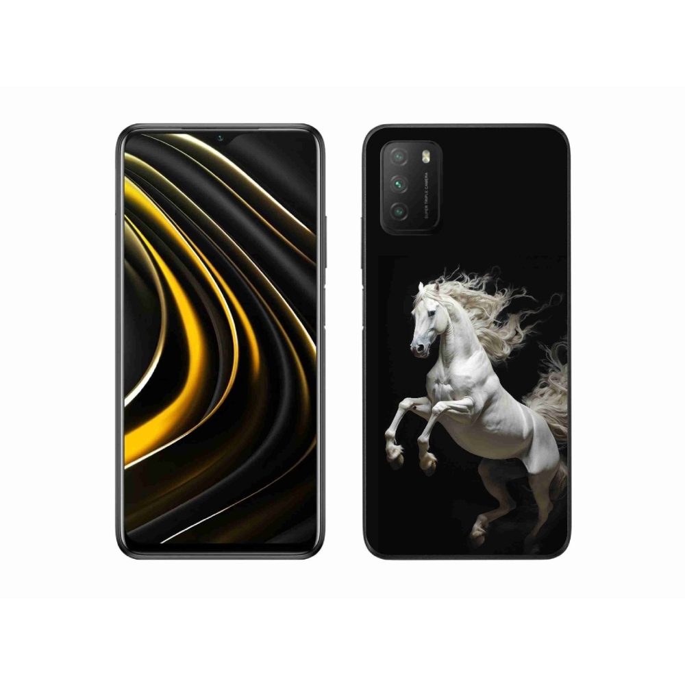 Gelový kryt mmCase na Xiaomi Poco M3 - bílý kůň 4