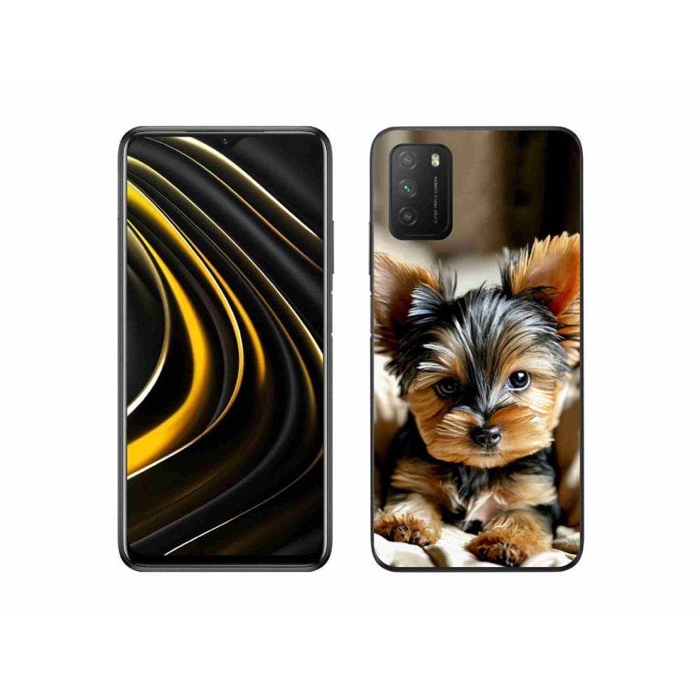 Gelový kryt mmCase na Xiaomi Poco M3 - jorkšír 11