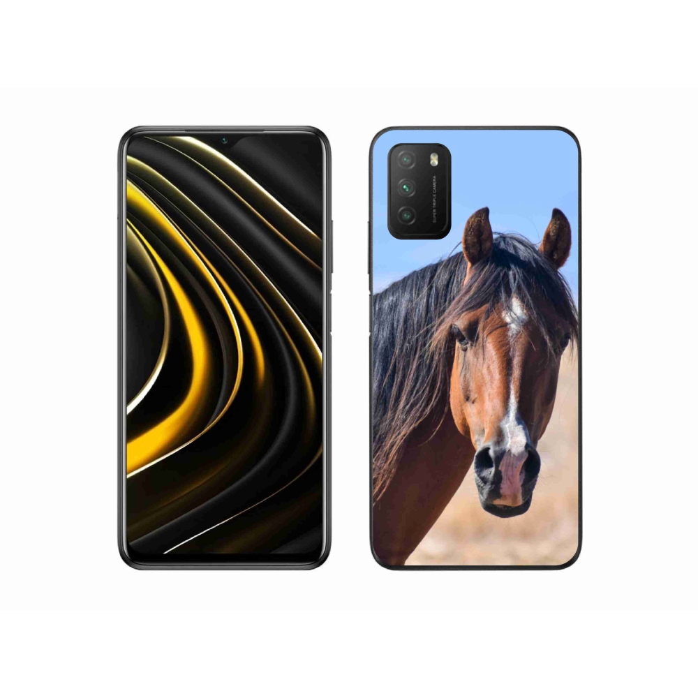 Gelový kryt mmCase na Xiaomi Poco M3 - klidný kůň