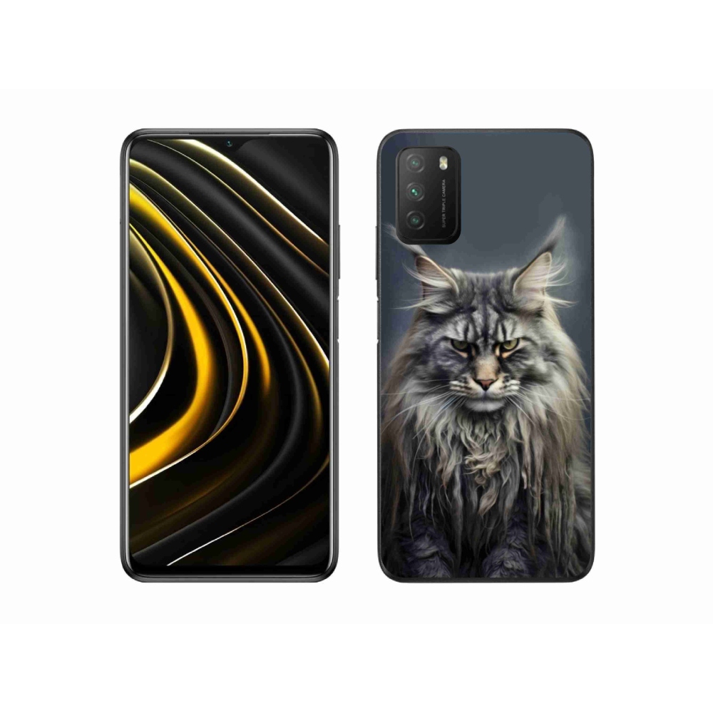 Gelový kryt mmCase na Xiaomi Poco M3 - kočíčí pohled 4